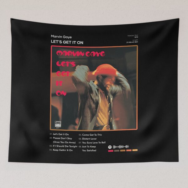Item preview, Marvin Gaye Let'S Get It On Tracklist Album  designed and sold by winkia555.