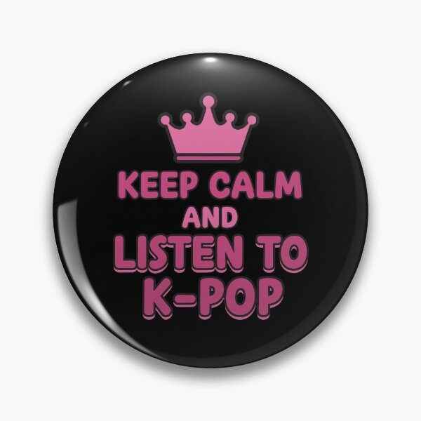 Item preview, Keep Calm And Listen To K-Pop Korean Music Kpop designed and sold by LuminOrb.