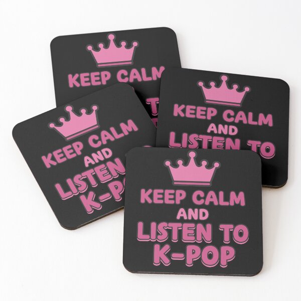 Item preview, Keep Calm And Listen To K-Pop Korean Music Kpop designed and sold by LuminOrb.