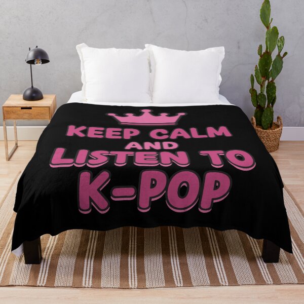 Item preview, Keep Calm And Listen To K-Pop Korean Music Kpop designed and sold by LuminOrb.