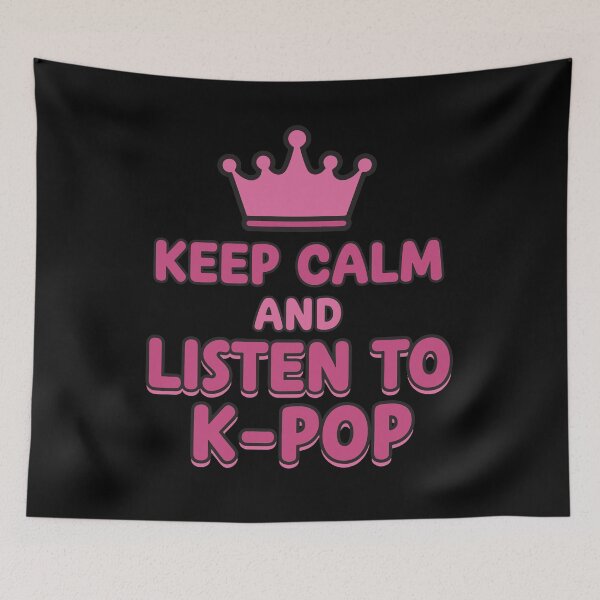 Item preview, Keep Calm And Listen To K-Pop Korean Music Kpop designed and sold by LuminOrb.