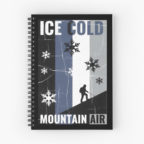Item preview, Ice Cold Mountain Air - Retro Mountain Art designed and sold by MANA-Goods.