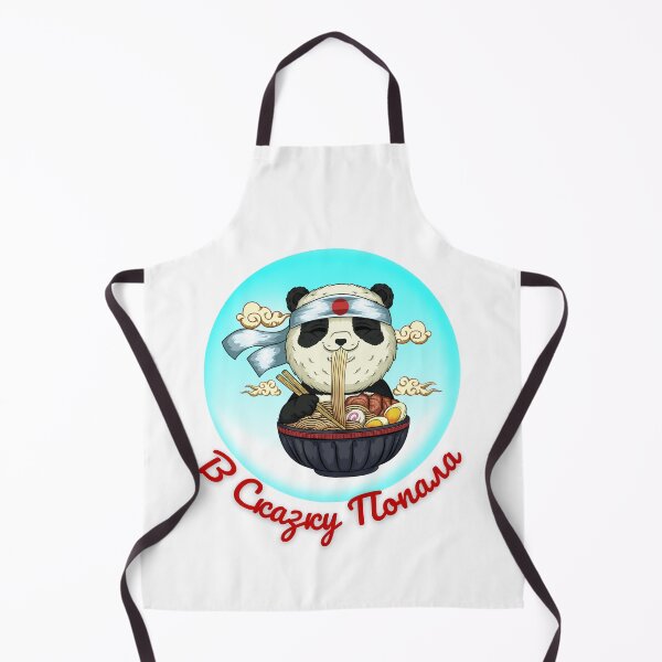 Item preview, В Сказку Попала. Gift for Ramen Lover, Gift for Panda Lover, Cute Panda Eating Ramen. Russian Humor. Russian Phrase designed and sold by ShrimpAndGrits.