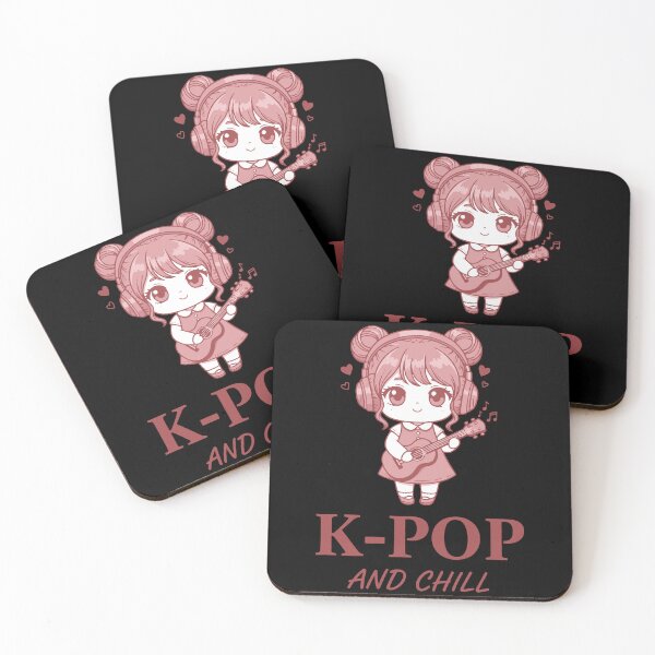 Item preview, K-Pop And Chill Cute Korean Music Anime Girl Love designed and sold by LuminOrb.