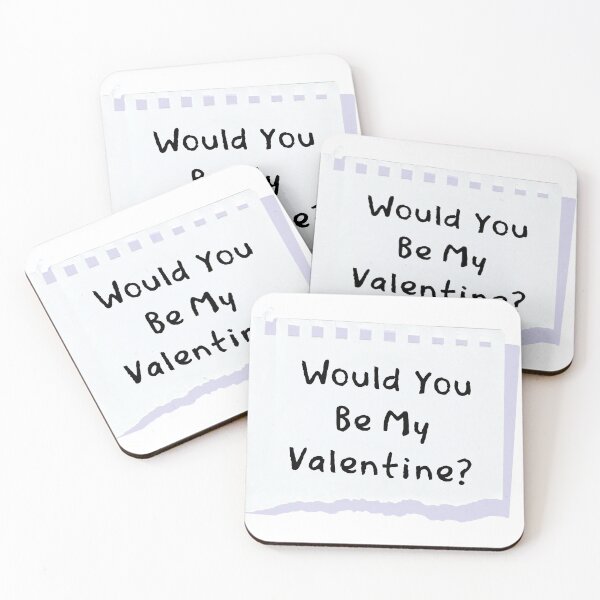Item preview, Cozy Romantic Valentine Message in Minimal Style designed and sold by yesdude.