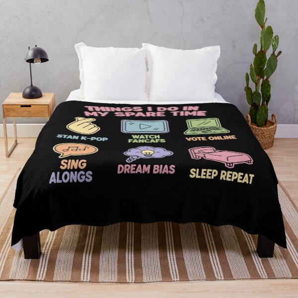 Item preview, Things I Do In My Spare Time Stan Kpop Korean designed and sold by LuminOrb.