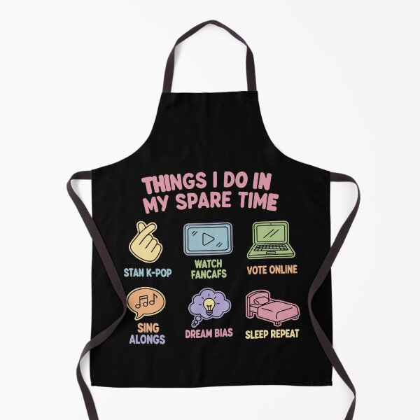 Item preview, Things I Do In My Spare Time Stan Kpop Korean designed and sold by LuminOrb.