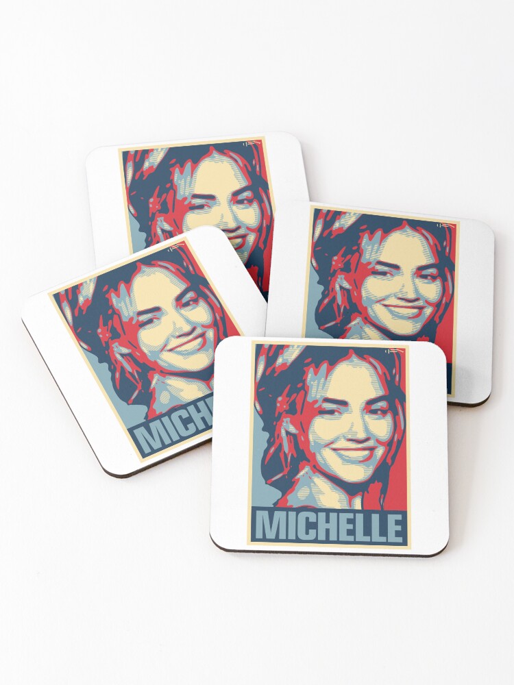 Thumbnail 1 of 5, Coasters (Set of 4), Michelle designed and sold by DAFTFISH.