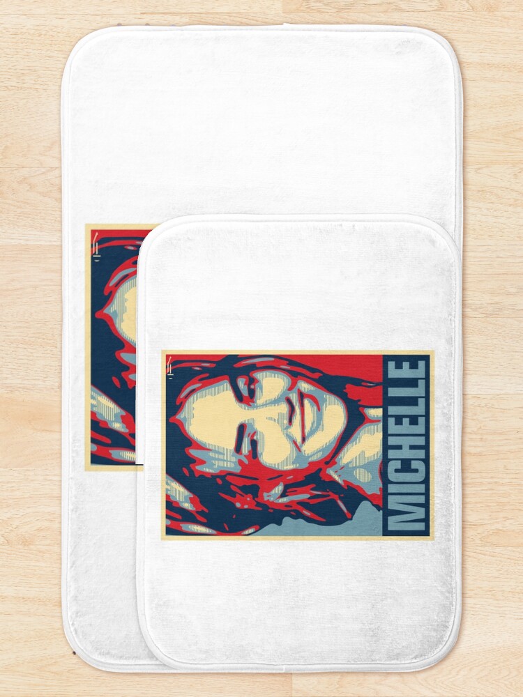 Thumbnail 5 of 6, Bath Mat, Michelle designed and sold by DAFTFISH.