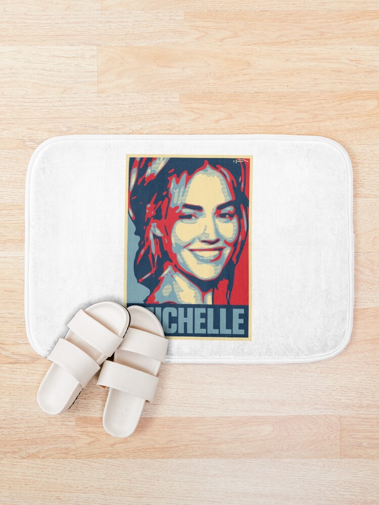 Thumbnail 1 of 6, Bath Mat, Michelle designed and sold by DAFTFISH.