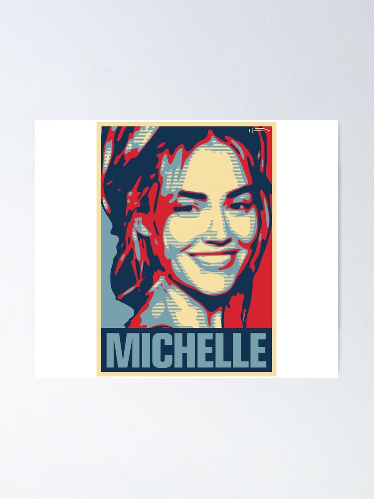 Thumbnail 1 of 3, Poster, Michelle designed and sold by DAFTFISH.