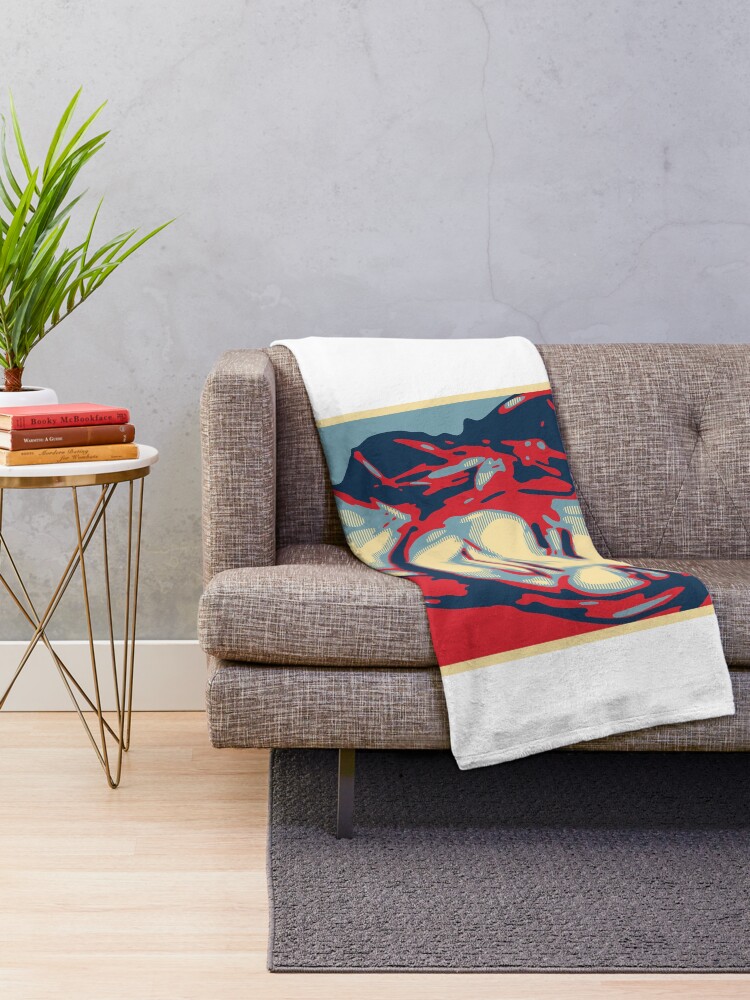 Thumbnail 2 of 6, Throw Blanket, Michelle designed and sold by DAFTFISH.