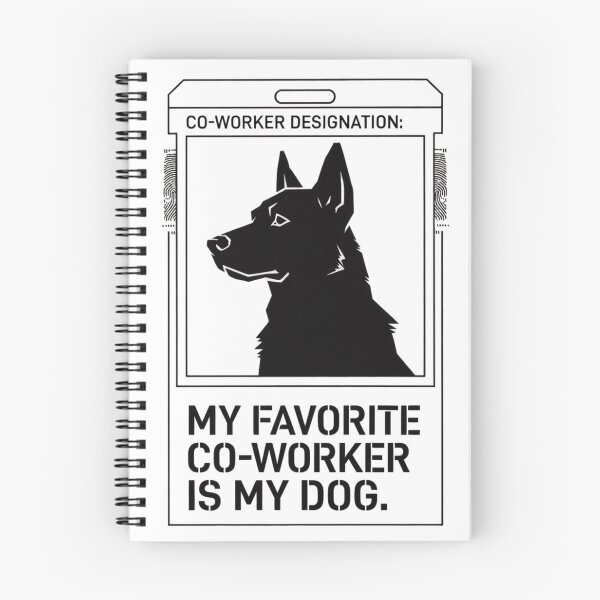 Item preview, My Favorite Co-Worker Is My Dog Badge WFH Humor designed and sold by Dariusz.K.