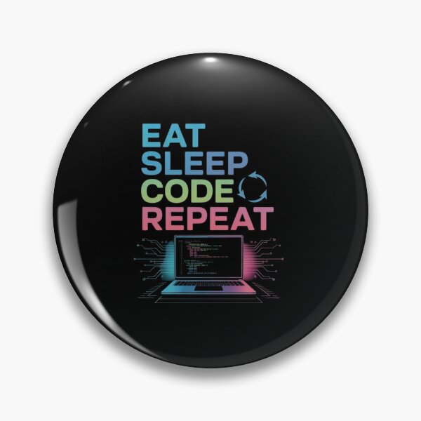 Item preview, Eat Sleep Code Repeat | Program T-Shirt designed and sold by RALYSHOP.