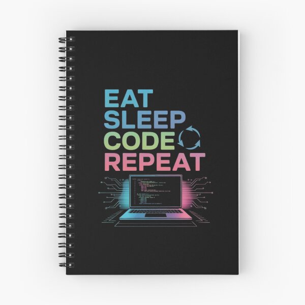 Item preview, Eat Sleep Code Repeat | Program T-Shirt designed and sold by RALYSHOP.
