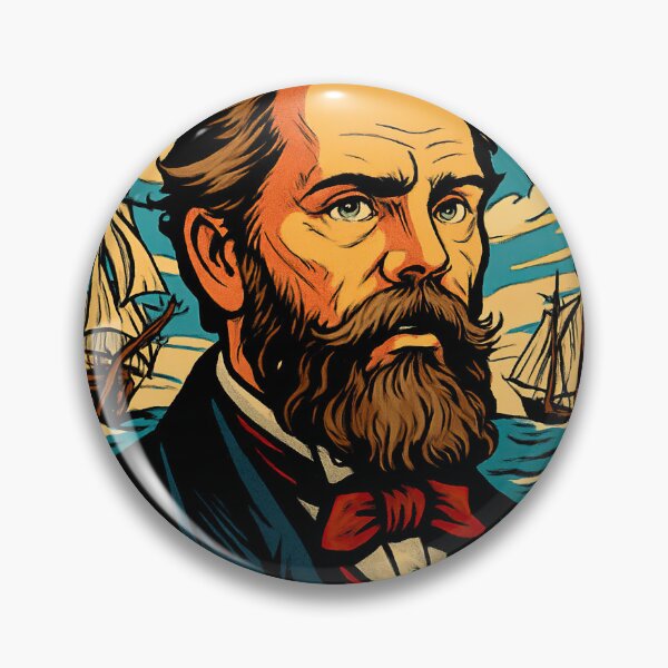 Item preview, Herman Melville, author | Comics stylCartoone -  designed and sold by ComicsFactory.