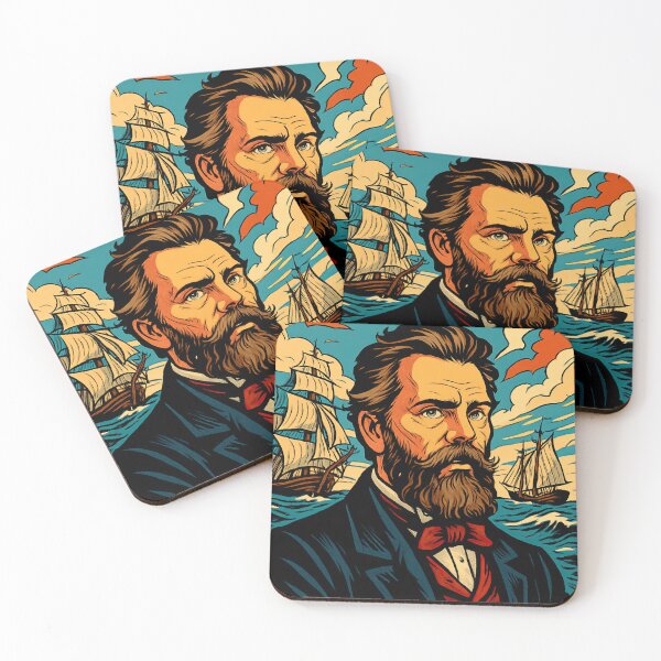 Item preview, Herman Melville, author | Comics stylCartoone -  designed and sold by ComicsFactory.