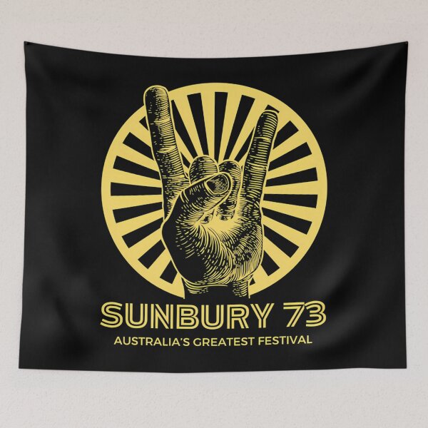 Item preview, Sunbury '73 Australia's Createst Festival Tee  designed and sold by winkia555.