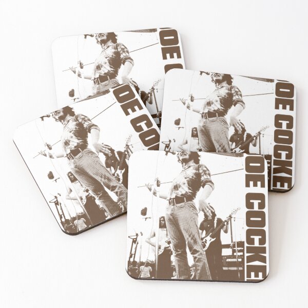 Item preview, Joe Cocker Vintage Halftone Style Fan Art Design designed and sold by AugustinBonnin.