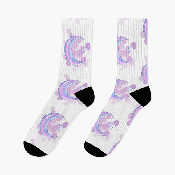 Item preview, Holographic Moon – Aesthetic Illustration designed and sold by iamKRUK.