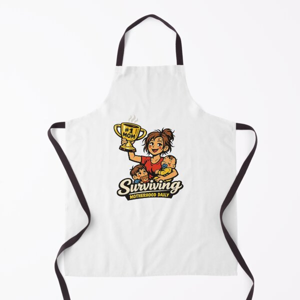 Item preview, Surviving Motherhood Daily – #1 Mom Funny Illustration | Mother’s Day Gift designed and sold by MirAgency.