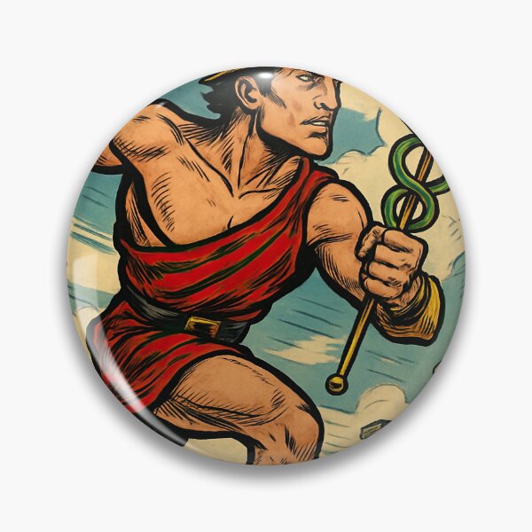 Item preview, Hermes, Greek herald of the gods | Comics stylCartoone -  designed and sold by ComicsFactory.