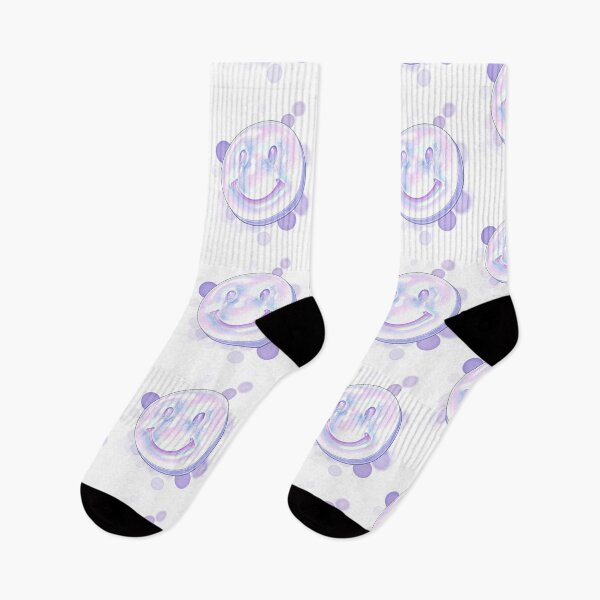Item preview, Holographic Smiley Face – Aesthetic Illustration designed and sold by iamKRUK.