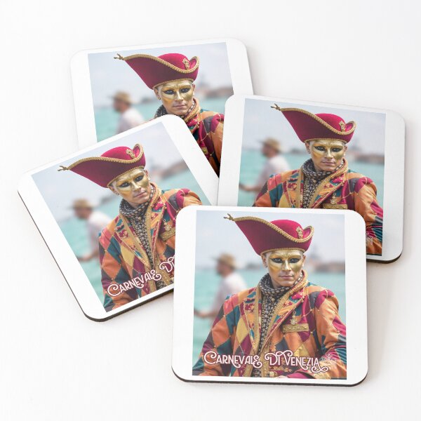 Item preview, Carnevale di Venezia Colorful Mask Art designed and sold by ForeverPrintsOK.