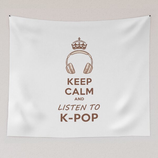 Item preview, Keep Calm And Listen To K-Pop Korean Music Love designed and sold by LuminOrb.