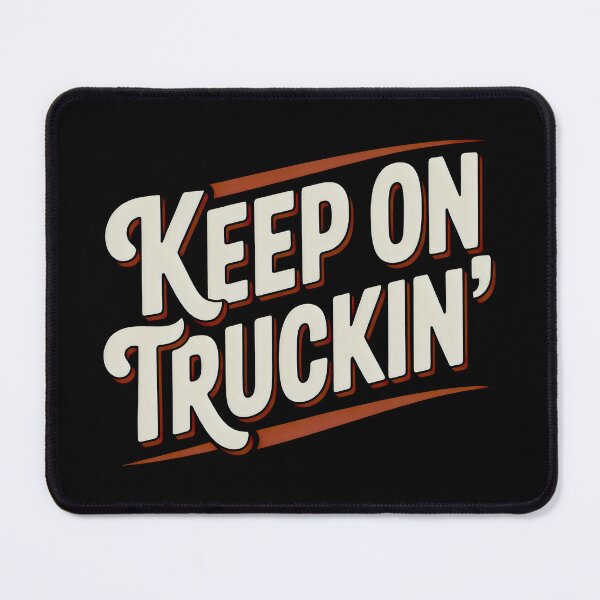 Item preview, Vintage Keep on Truckin Typography designed and sold by SplashTastic.