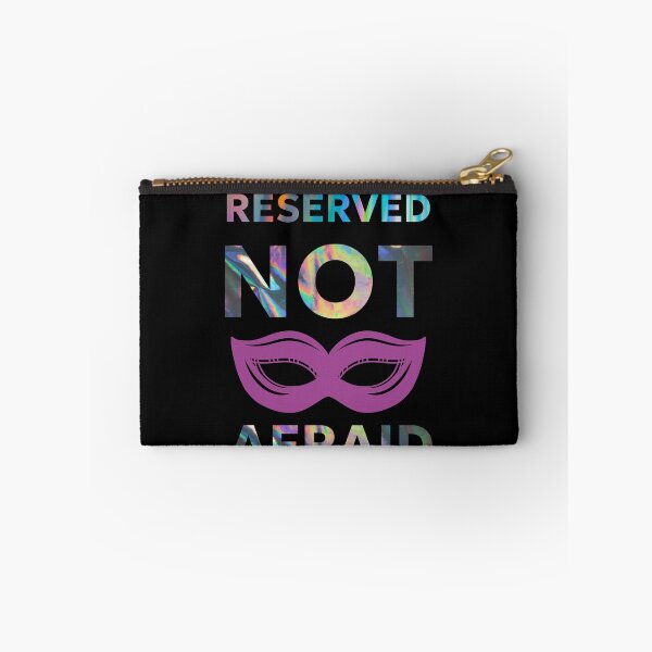 Item preview, Reserved Not Afraid | Quiet Confidence T-Shirt designed and sold by RALYSHOP.