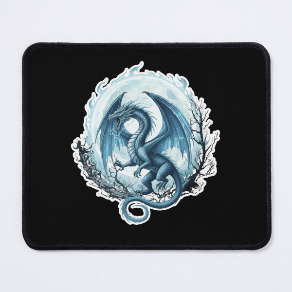 Item preview, Dragon Ice Moon  - Spirit Moon Art designed and sold by Magic  House.
