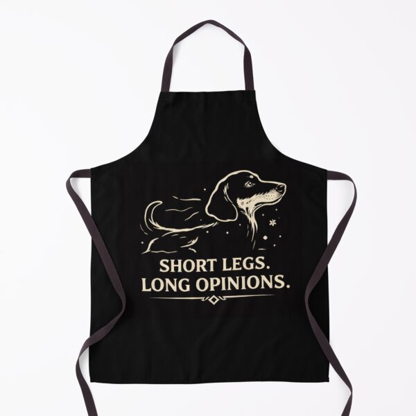 Item preview, Dachshund Personality Art – Short Legs Long Opinions designed and sold by Mosogoloso.