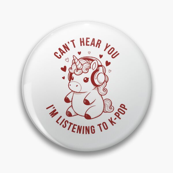 Item preview, Cant Hear You Im Listening To Kpop Kpop Music designed and sold by LuminOrb.