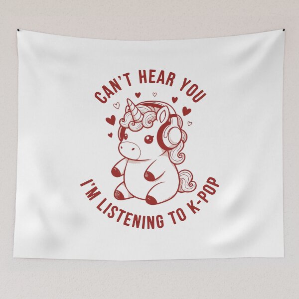 Item preview, Cant Hear You Im Listening To Kpop Kpop Music designed and sold by LuminOrb.