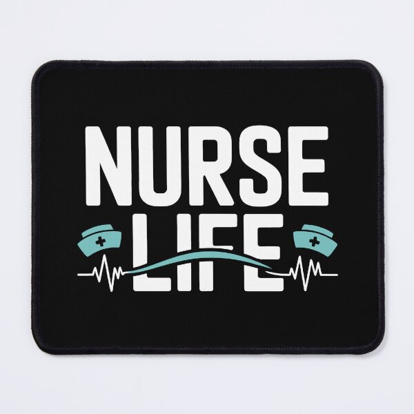 Item preview, Proud Nurse Life Medical Typography designed and sold by SplashTastic.