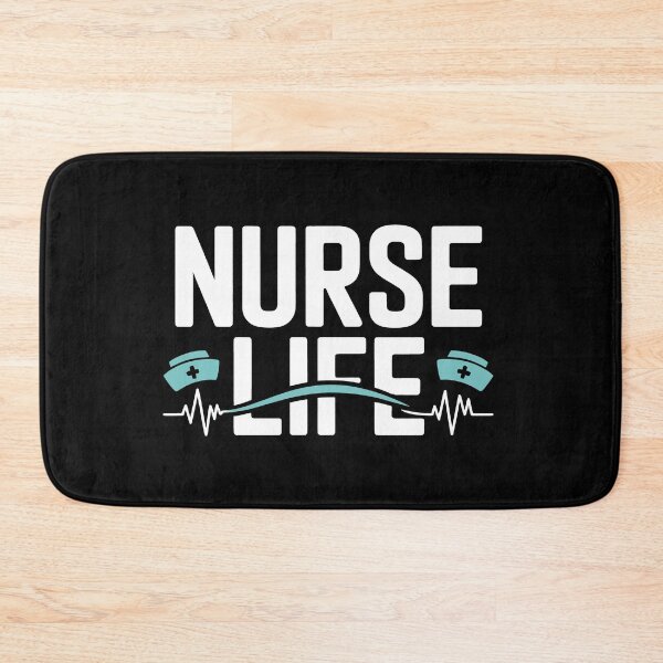 Item preview, Proud Nurse Life Medical Typography designed and sold by SplashTastic.
