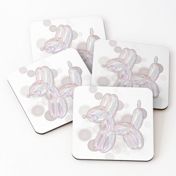 Item preview, Holographic Balloon Dog – Aesthetic Illustration designed and sold by iamKRUK.