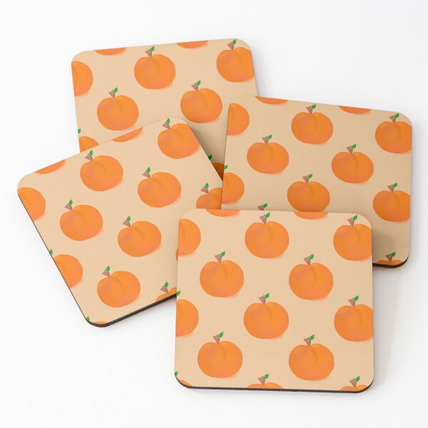 Item preview, Soft peach repeat pattern  designed and sold by Thursday-Child.