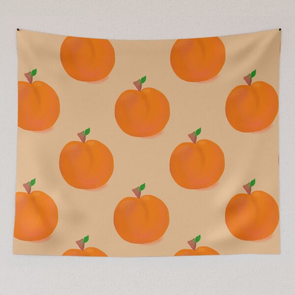 Item preview, Soft peach repeat pattern  designed and sold by Thursday-Child.
