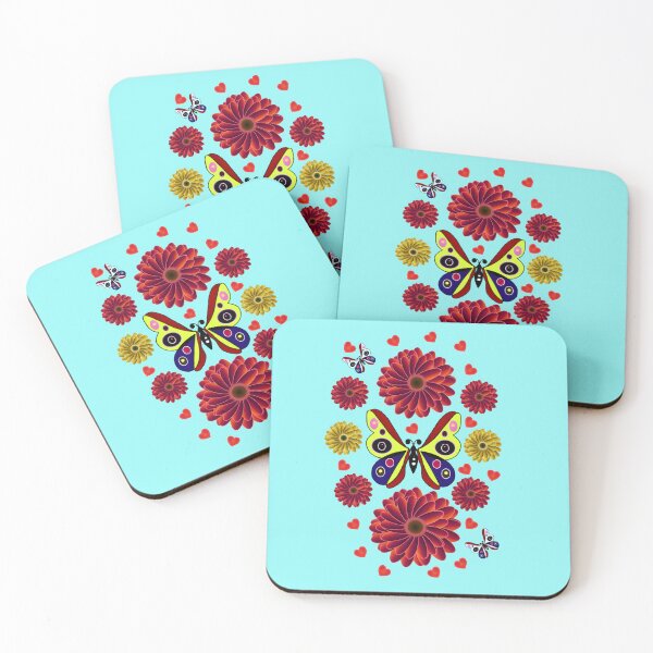 Item preview, Vibrant Spring Garden Totem: Radiant Butterfly & Floral Medley designed and sold by HopeAndHustle.