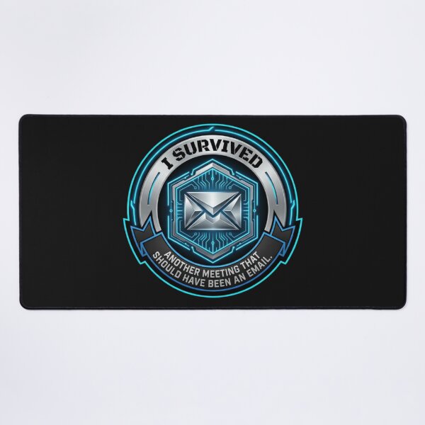 Item preview, I Survived Another Meeting Should Have Been Email Badge designed and sold by Dariusz.K.