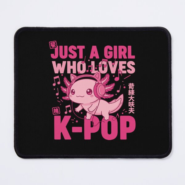 Item preview, Just A Girl Who Loves K-Pop Cute Korean Music designed and sold by LuminOrb.