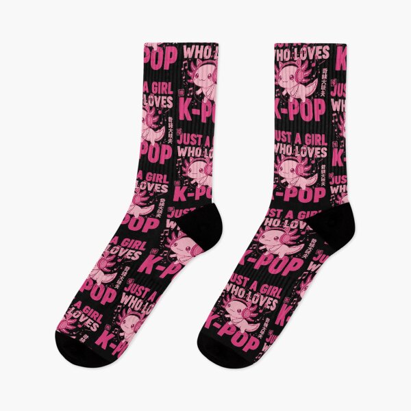 Item preview, Just A Girl Who Loves K-Pop Cute Korean Music designed and sold by LuminOrb.