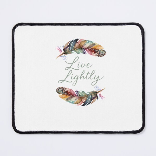 Item preview, Live Lightly | Minimal Slow Living T-Shirt designed and sold by RALYSHOP.