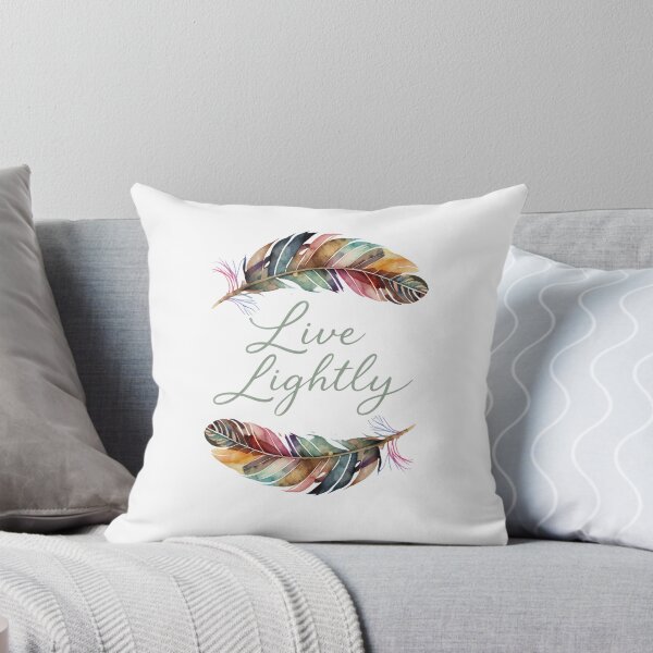 Item preview, Live Lightly | Minimal Slow Living T-Shirt designed and sold by RALYSHOP.