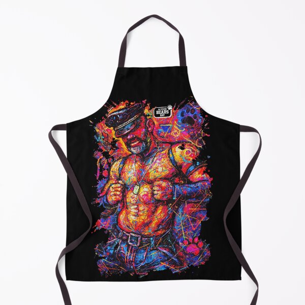 Item preview, Bear Art Vibrant Tee designed and sold by sitgesbearsgay.