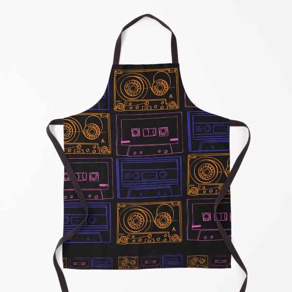 Item preview, Neon tape repeat pattern nostalgia designed and sold by Thursday-Child.