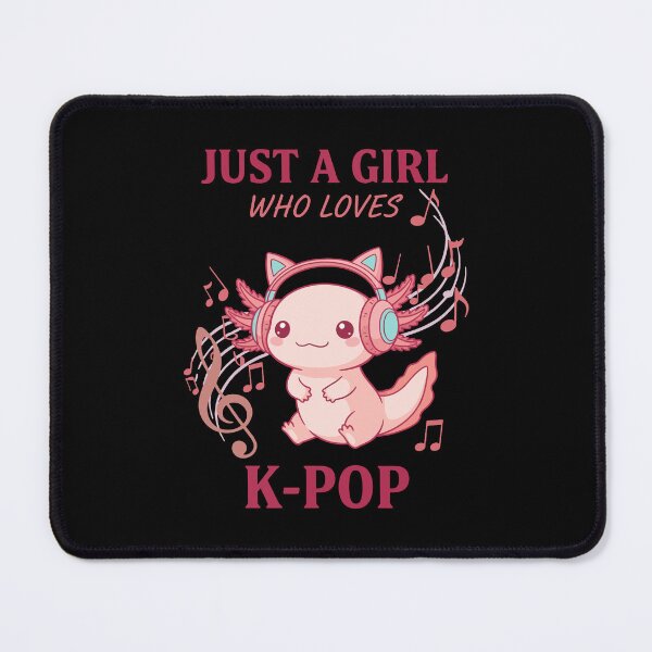 Item preview, Just A Girl Who Loves K-Pop Cute Korean Music designed and sold by LuminOrb.