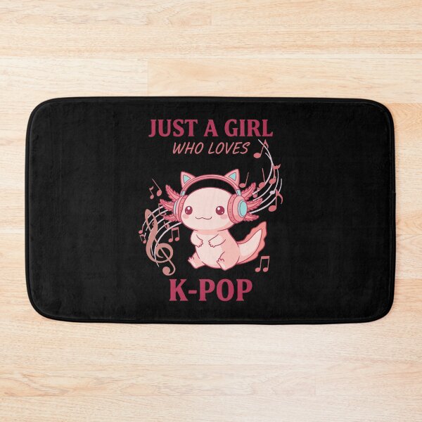 Item preview, Just A Girl Who Loves K-Pop Cute Korean Music designed and sold by LuminOrb.